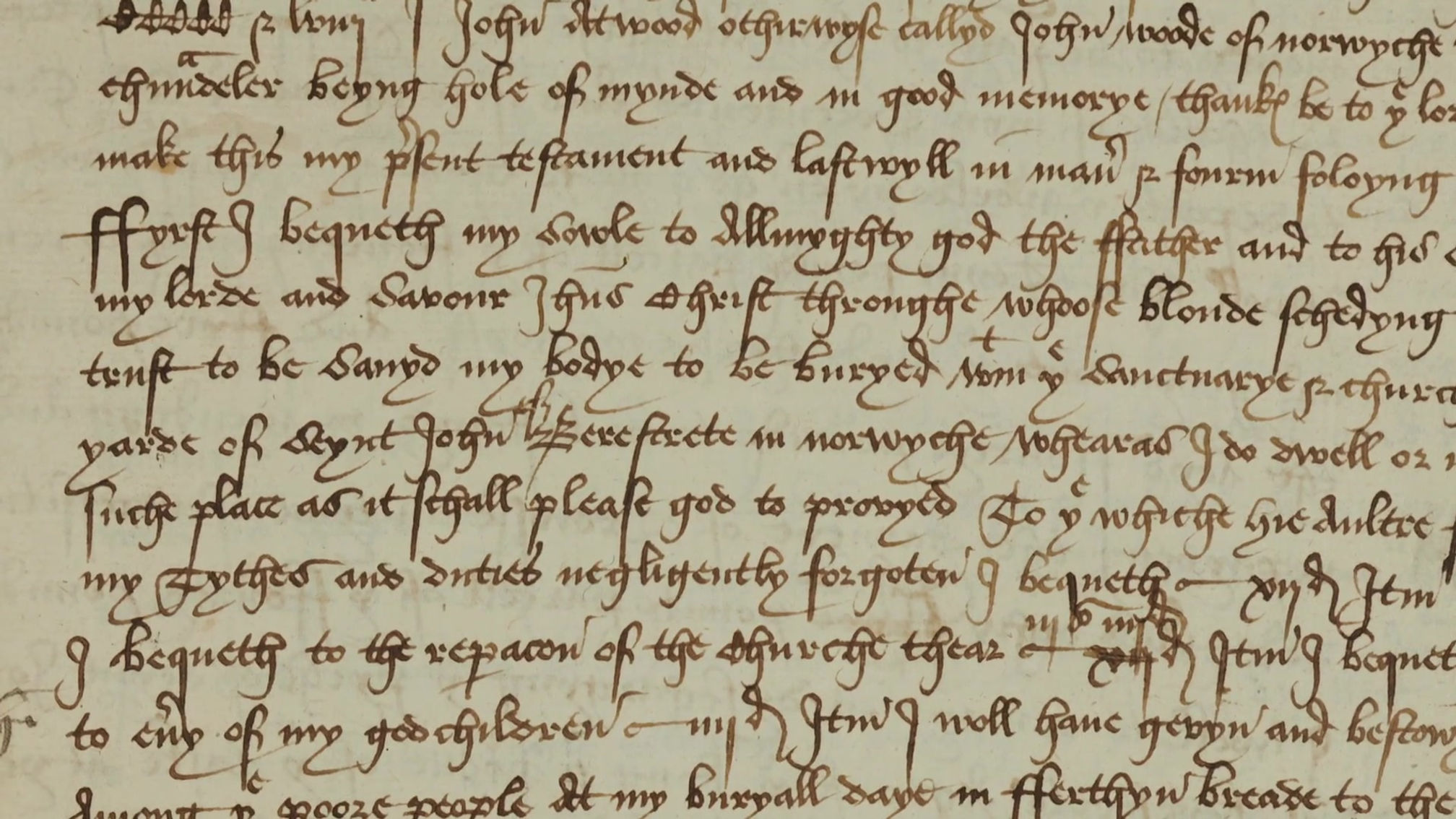 Palaeography: 16th-18thc Norfolk Handwriting Course (2021): Darren Leader Design Studio with the Norfolk Record Office and UEA